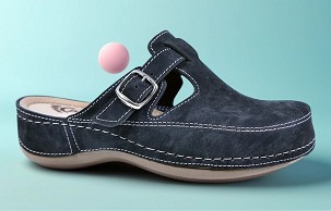 D-1228 crna klompa 41