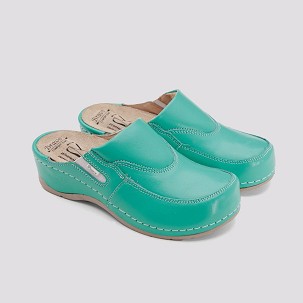 B-703 tirkizna klompa 38