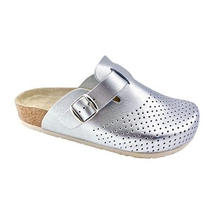 V-007 srebrna klompa 36