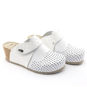 V-029 bela kocka klompa 36