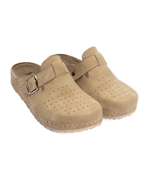 GLORIA bež klompa 37