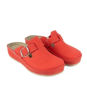 LUNA crvena klompa 37