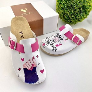 V-127 kozmetičar klompa 37