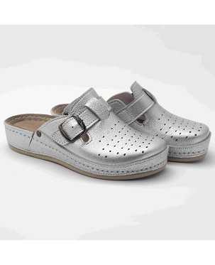 LUNA srebrna klompa 37