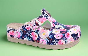 D-1416/1 teget cvetna klompa 36