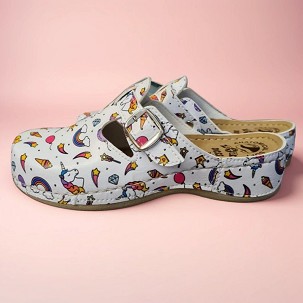 D-1228 jednorog klompa 36