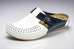 M-101 teget/bela klompa 36