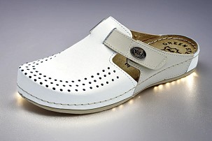 M-101 bež/bela klompa 36