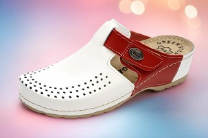 M-201 crvena/bela klompa 41