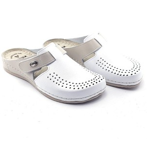 V-170 bež/bela klompa 37